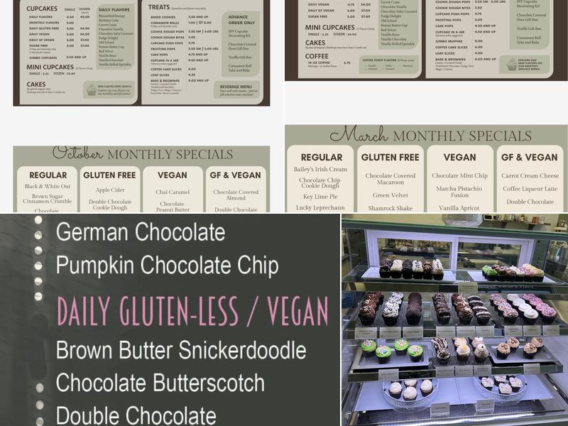 Bloomfield Bakeshop Menu