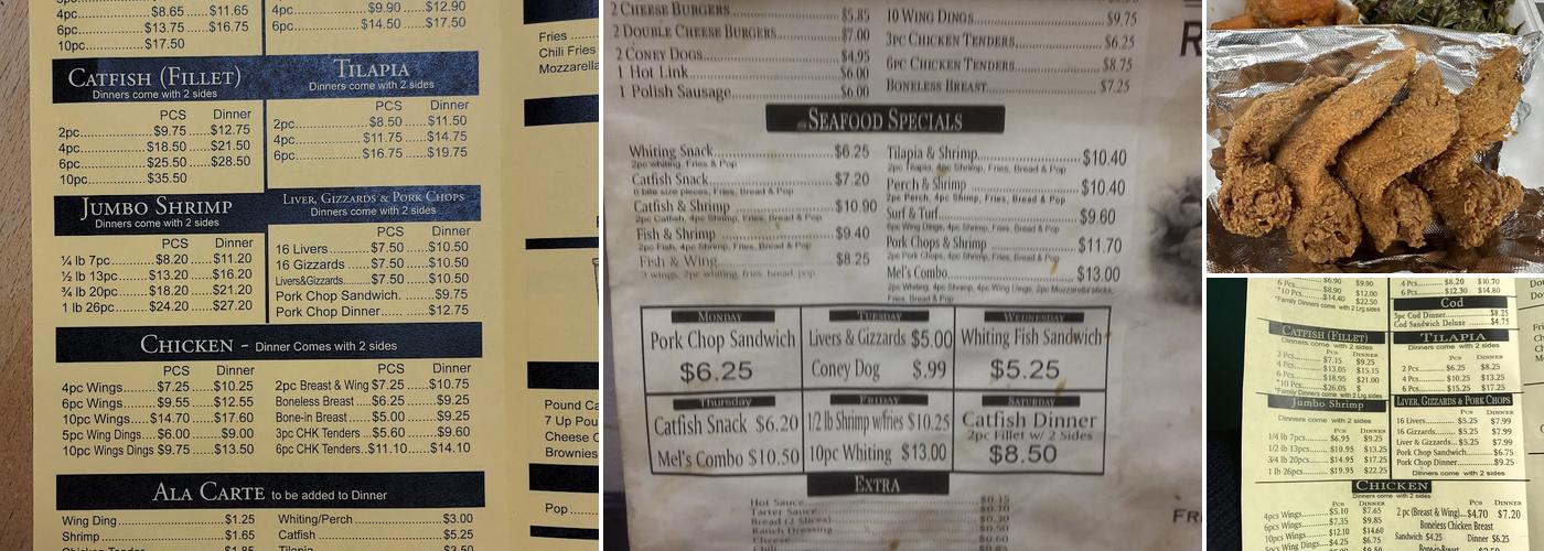 Elam Brothers II Menu