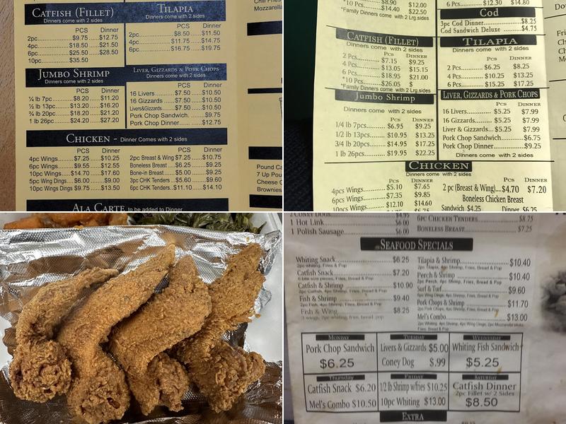 Elam Brothers II Menu