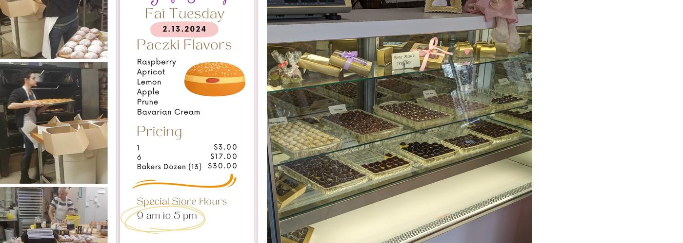 Graf's PASTRY Menu