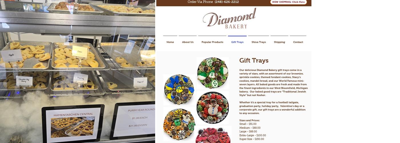 Diamond Bakery Menu