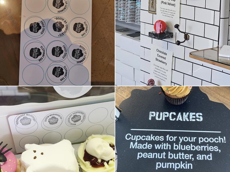 The Salted Cupcake Menu