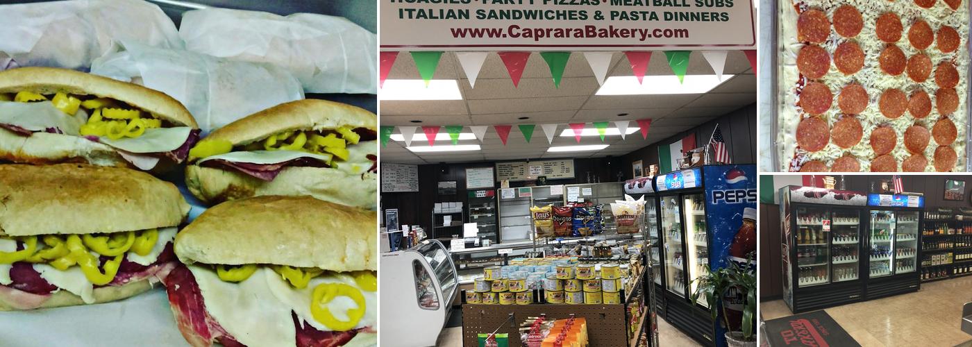 Caprara Bakery Menu