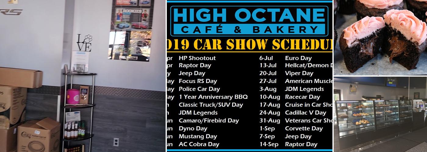 High Octane Cafe & Bakery Menu