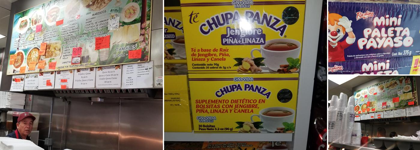 La Playita Bakery Inc. Menu