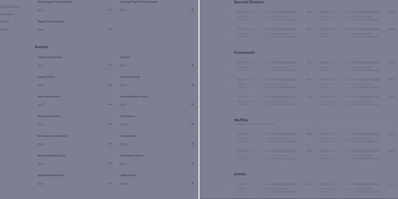 Jennie's Donuts Menu