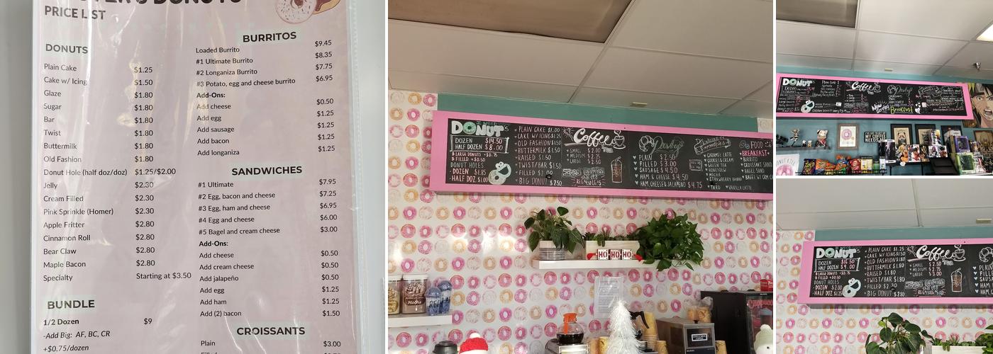 Master Donuts 909 Menu