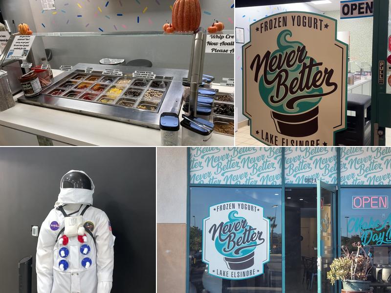 Never Better Frozen Yogurt 31810 Grape St, Lake Elsinore