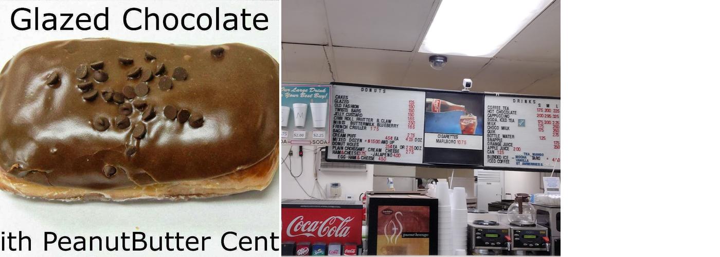 Foster's Donuts Menu