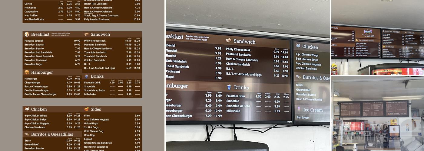 Howard's Donuts & Deli Menu