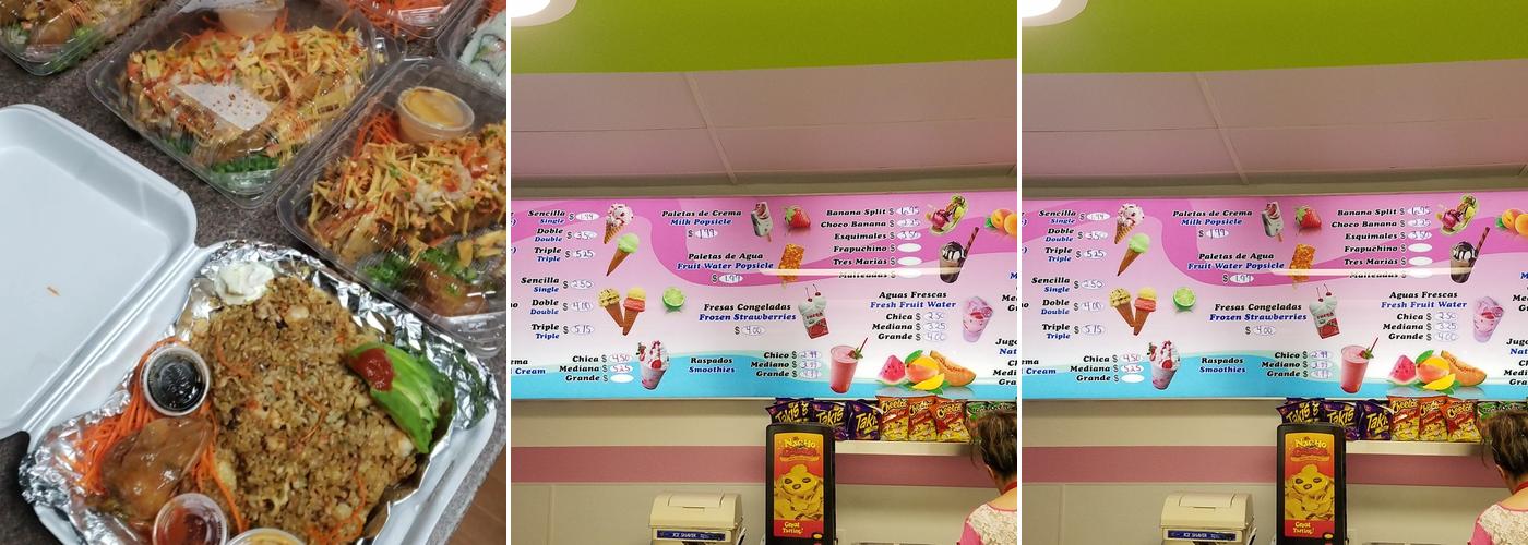 La Michoacana Factory Menu