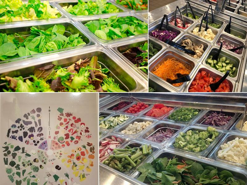 Leaf Salad Bar 1542 W Grand River Ave, East Lansing