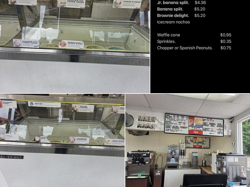 Big Dipper Menu