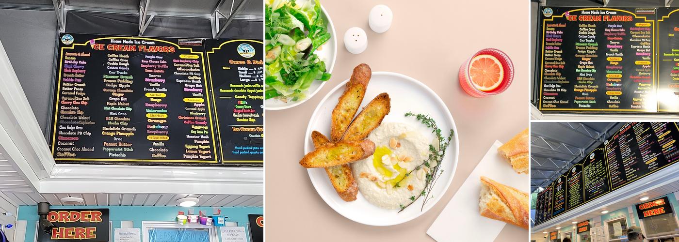 The Ice Cream Machine Co Menu