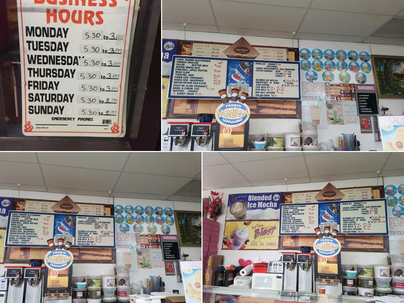 Dolly's Donuts Menu