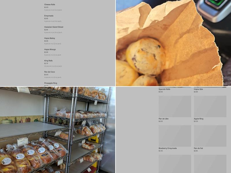 Gold'n Fresh Bakery Menu