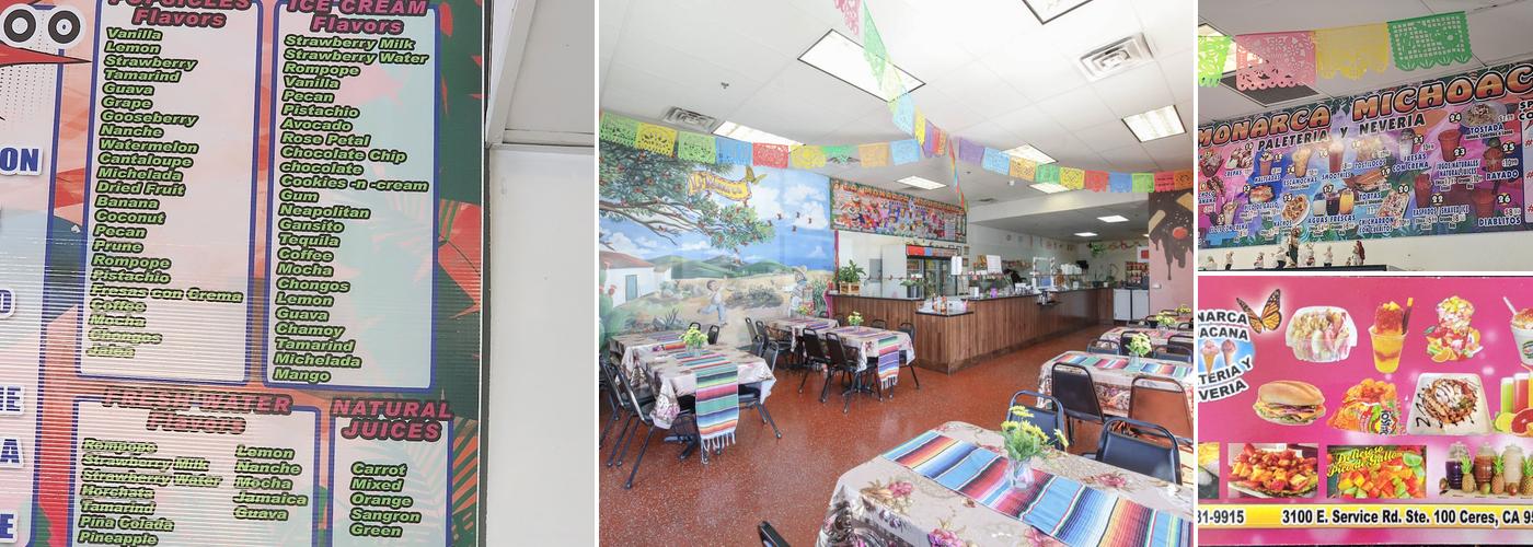 Paleteria Y Neveria La Monarca Menu