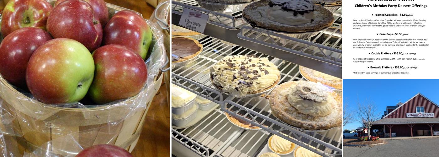 Mann Orchards Menu