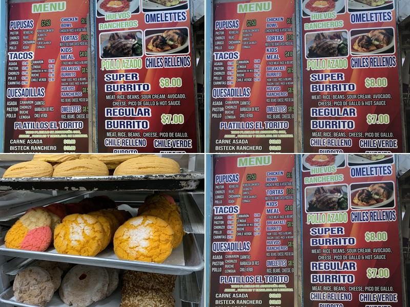 La Espiga De Oro Menu