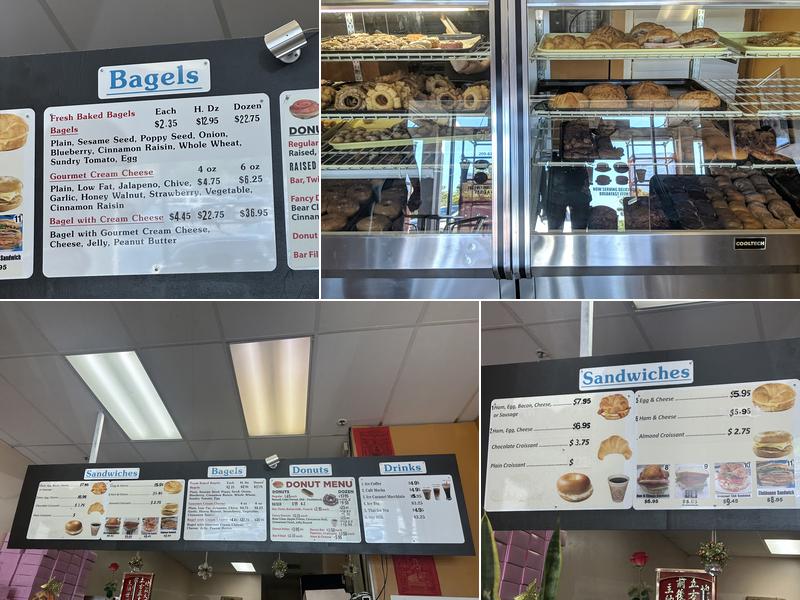 Main Street Doughnuts Menu