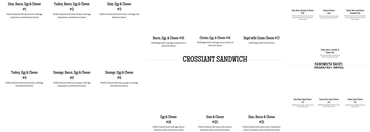 DC Donuts Menu