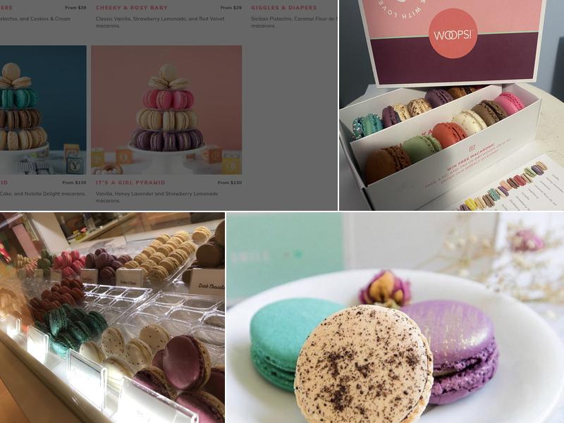 Woops! Macarons & Gifts (Natick Mall) Menu