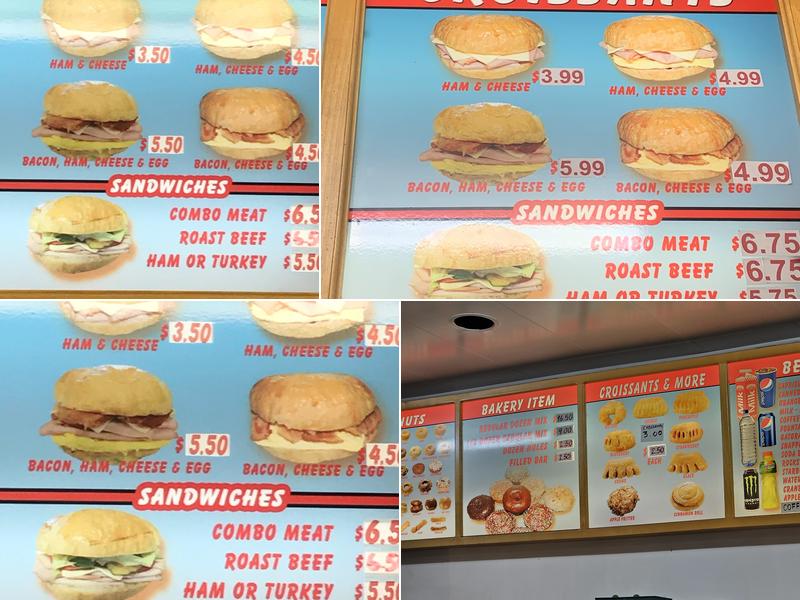 Manley's Donut 2 Menu