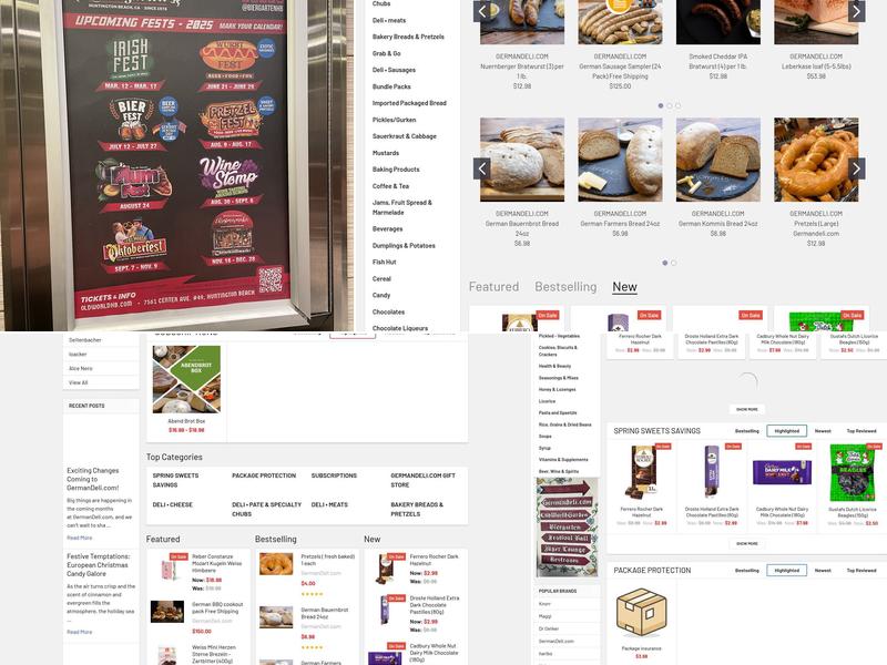GermanDeli.com Menu