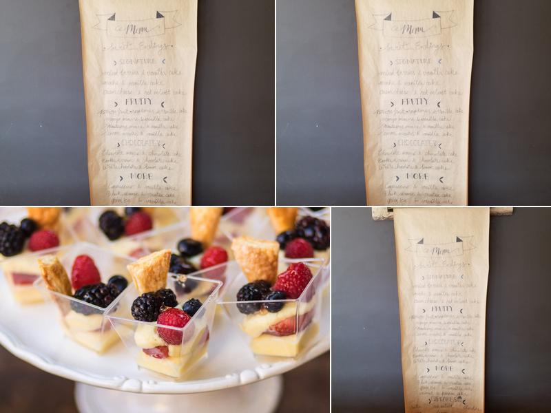 Final Touch Bakery Menu