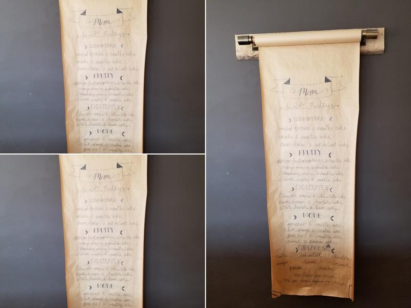 Final Touch Bakery Menu