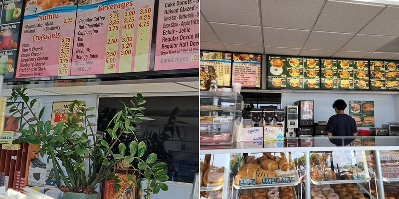 Sun's Donuts Menu