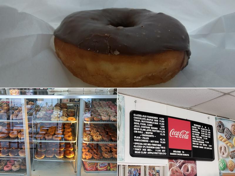 Baker's Dozen Donuts Menu