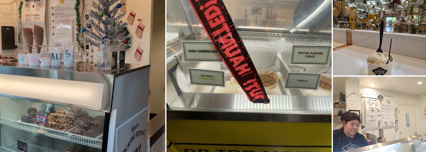 Hans' Homemade Ice Cream Menu