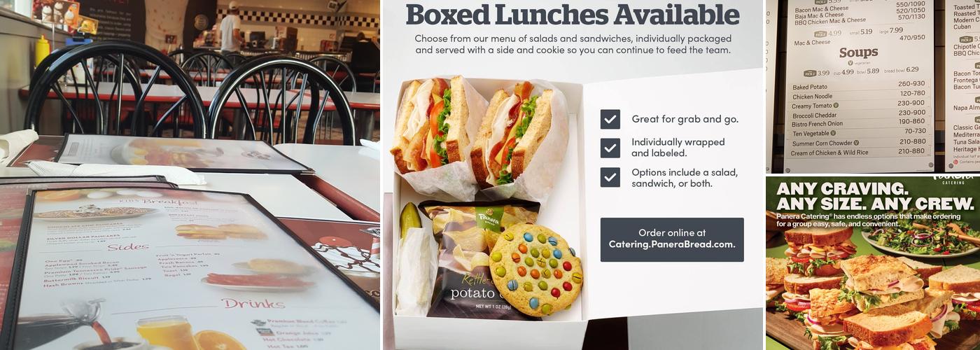 Panera Bread Menu