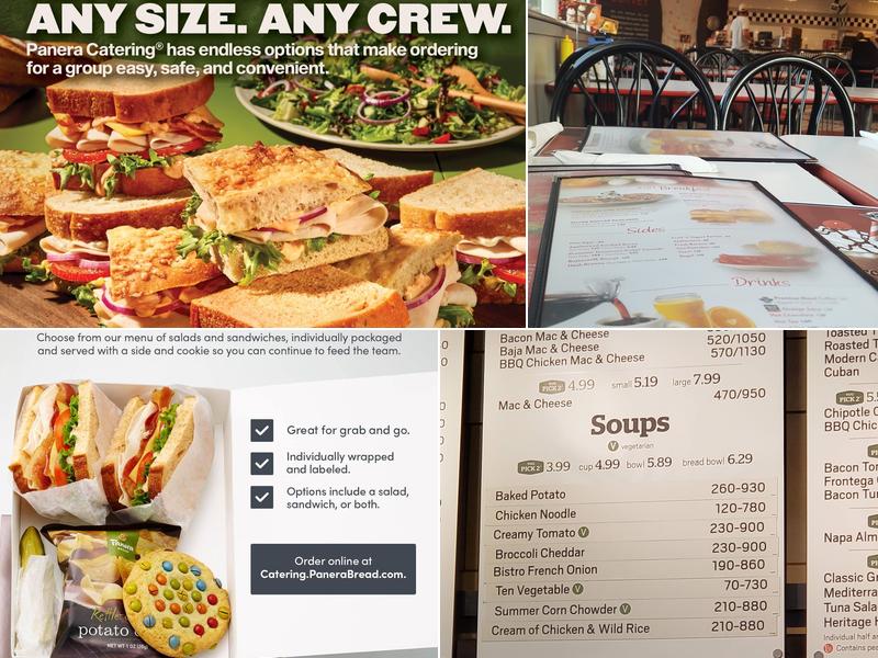 Panera Bread Menu