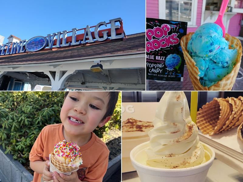 Ice Cream & Frozen Yogurt On The Boardwalk
