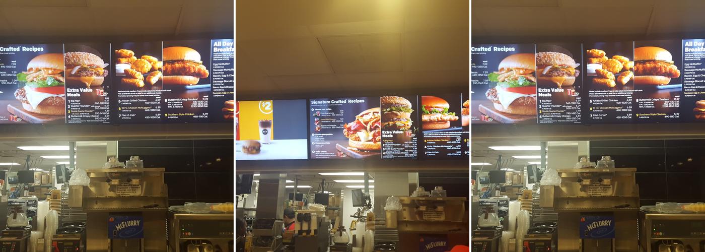 McDonald's Menu
