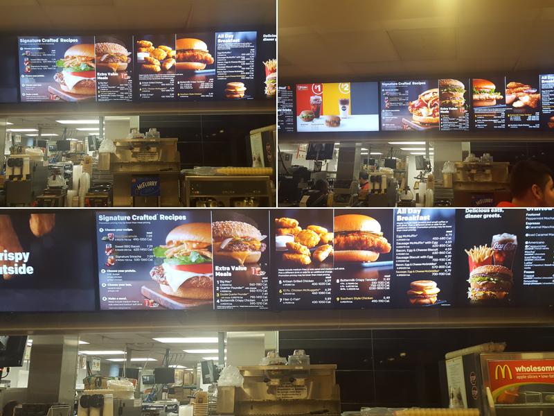 McDonald's Menu