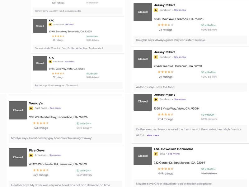 Oceanside Donut Menu