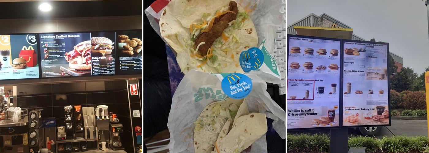 McDonald's Menu