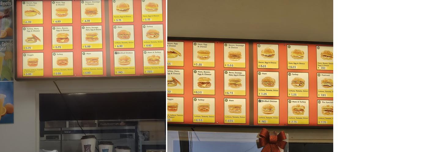 Mr Donuts Menu