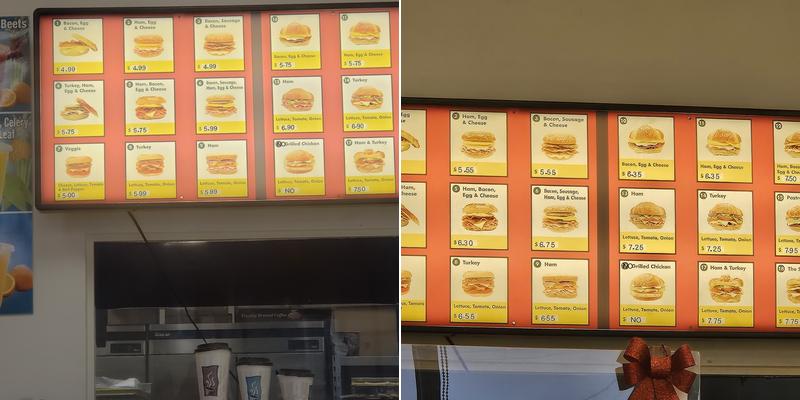 Mr Donuts Menu