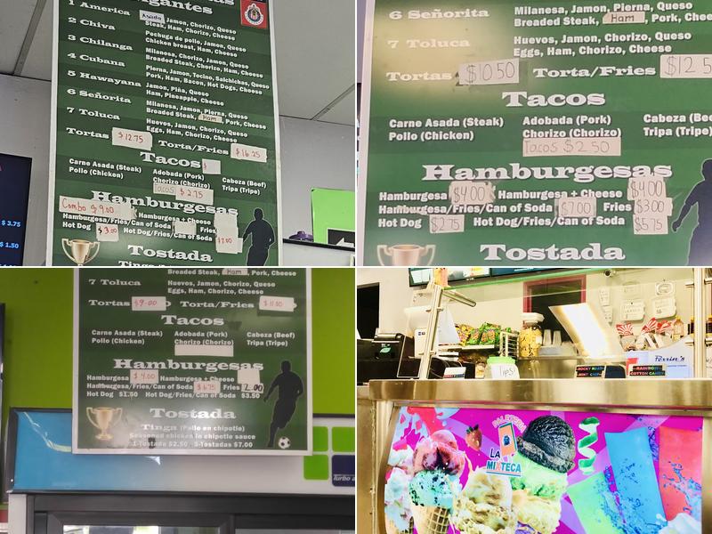 La Mixteca Menu