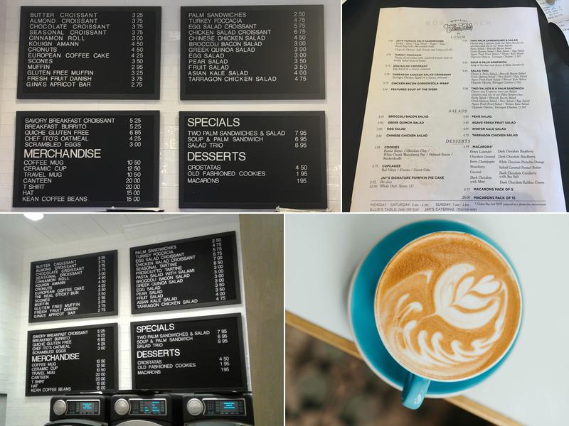 Ellie's Table at The Egan House Menu