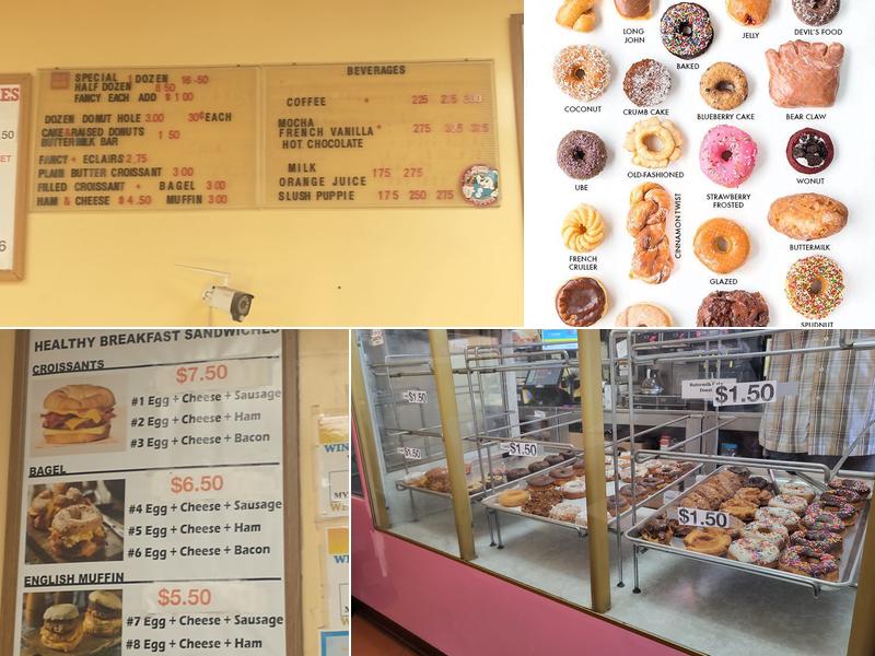 World Donuts Menu