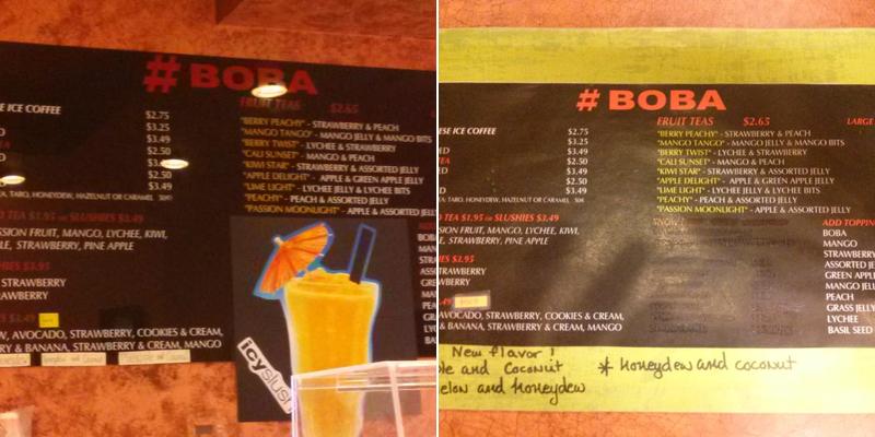 Heavenly Donuts Menu