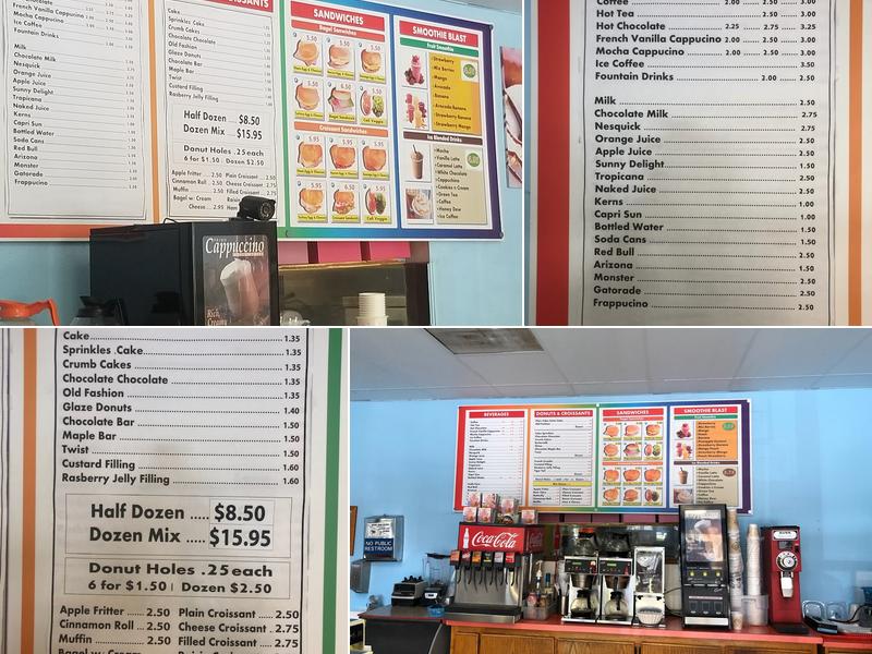 Sprinkle's Donuts Menu