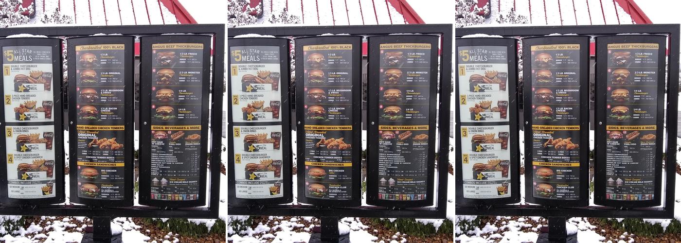 Hardee's Menu