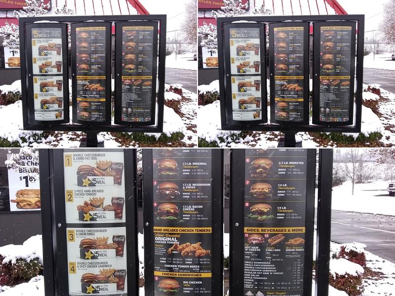 Hardee’s Menu