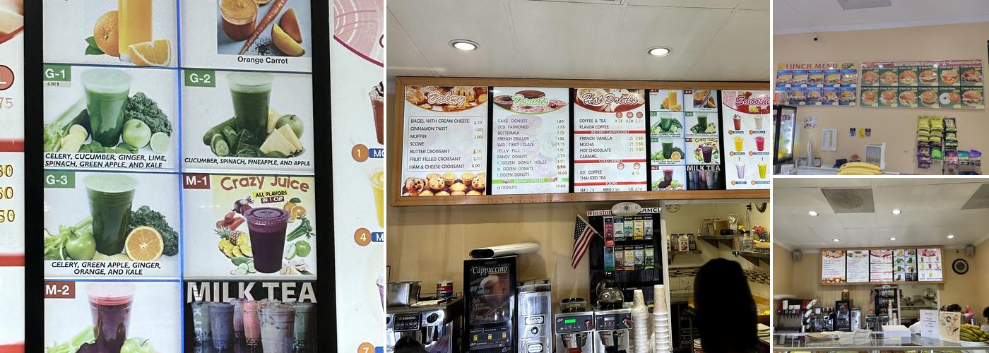 Sierra Donuts Menu